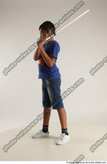 TIMBO STANDING POSE WITH SWORD